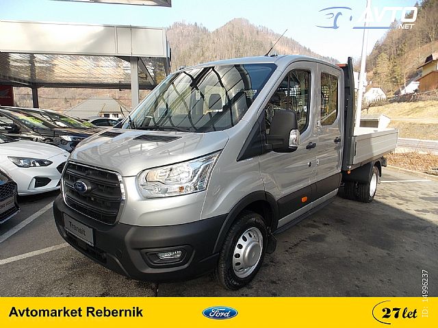 Ford Transit ŠASIJA Z DVOJNO KABINO L4H1 TREND ZP 350 EURO 6 letnik