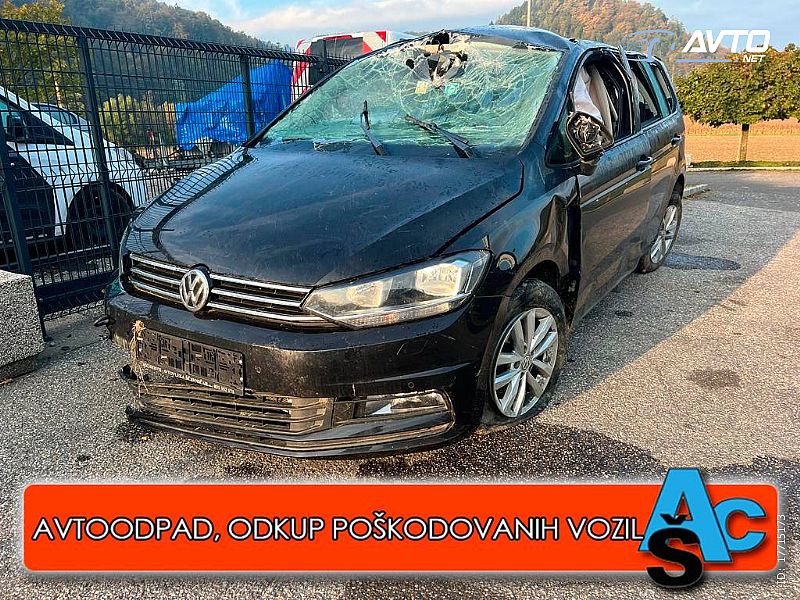 Volkswagen Touran Tdi Bmt Comfortline Letnik Eur