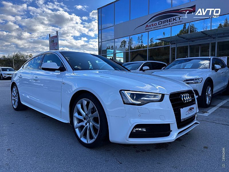 Audi A5 Sportback 2.0 TDI Sport Sline, letnik2015,14890 EUR prodam