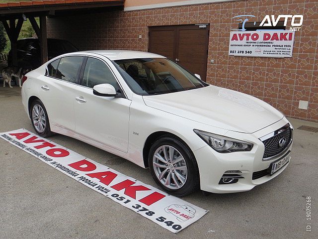 Infiniti Q50 2.2d°°PREMIUM°°PEARL WHITE°°samo 125.000 km°°, letnik:2017 ...