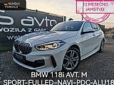 BMW serija 1: 118i AVT. M-SPORT FULLED-NAVI-ALU18-PDC