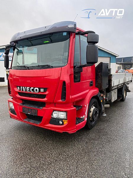 Iveco eurocargo  120-250 kiper+ dvigalo <small><strong></strong></small>