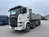 Scania R 520 EURO6 8X4 RETARDER MEILLER BORDMATIC