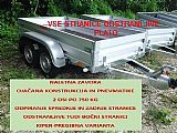 Access Ranger Trailers naletna 2x750 kg 