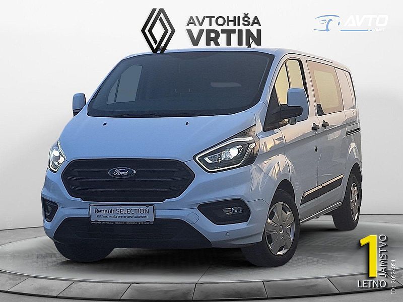 Ford Transit Custom 2.0 TDCI + 1 LETO JAMSTVA+WEBASTO+KSENON+GR. IPE