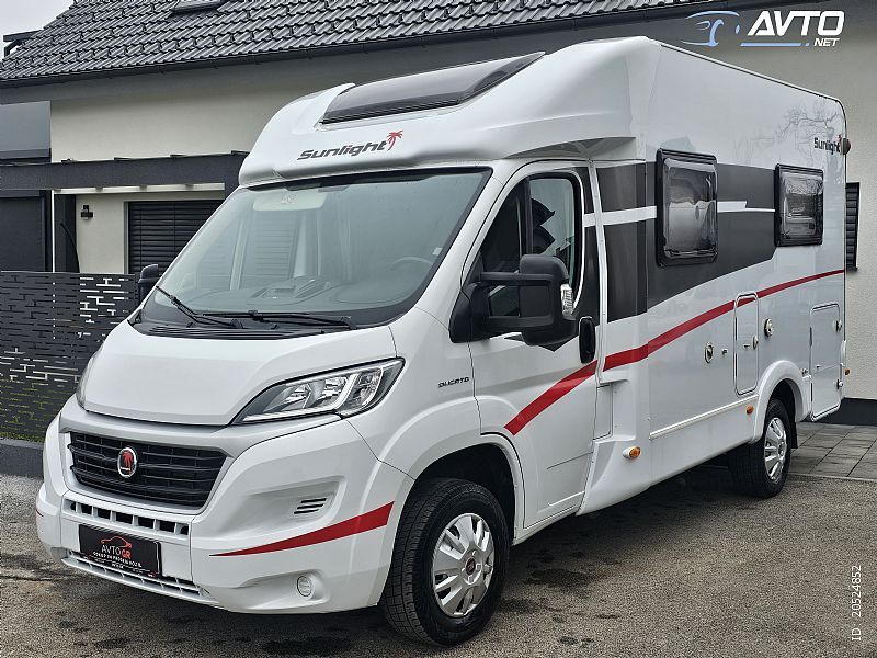 Sunlight T58- FIAT 2.3 JTD- ODLIEN-LE 60.000KM- TENDA- <small><strong></strong></small>