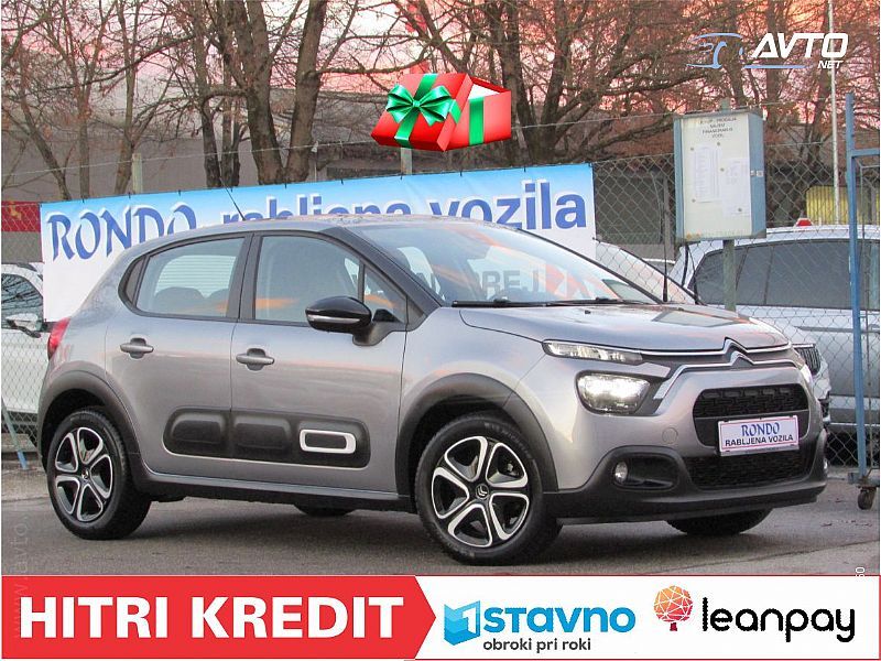 Citroen C3 <small><strong>BlueHDi 102KM - 6 PRESTAV - BREZ POLOGA</strong></small>