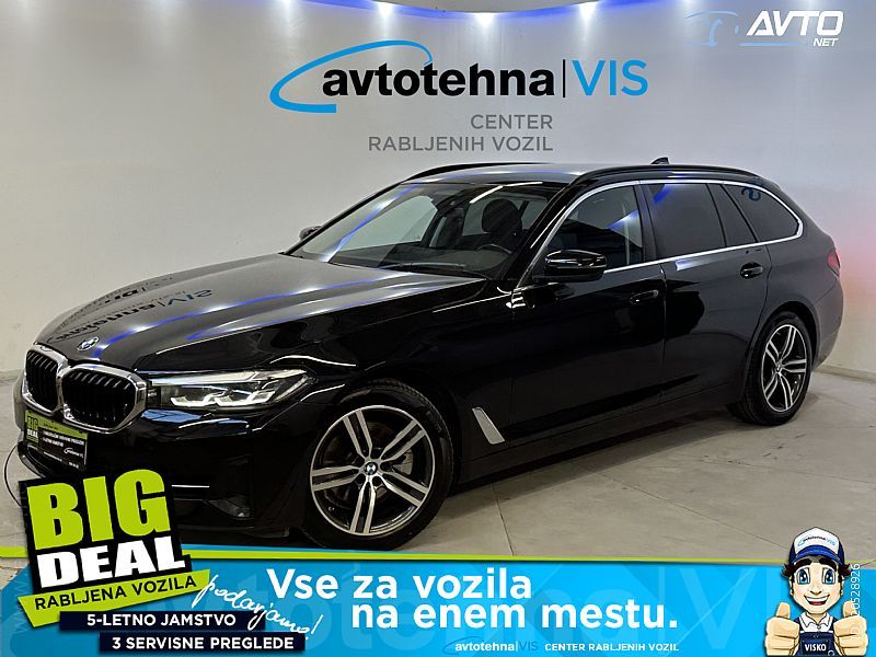 BMW serija 5 Touring: <small><strong>520d Touring xDrive Avt. Business + 5 LET JAMSTVA</strong></small>