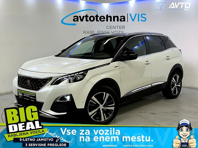 Peugeot 3008 <small><strong>1.2PureTech Aut. GT Line + 5 LET JAMSTVA</strong></small>