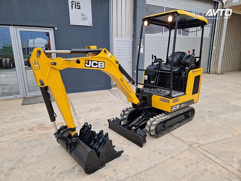 JCB 16C-1 - 3X LICA- 2019 LETNIK - 1290 UR <small><strong></strong></small>