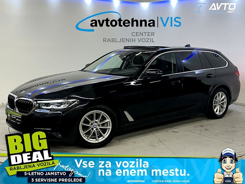 BMW serija 5 Touring: <small><strong>520d Aut.|Vlena kljuka|Panorama| + 5 LET JAMSTVA</strong></small>