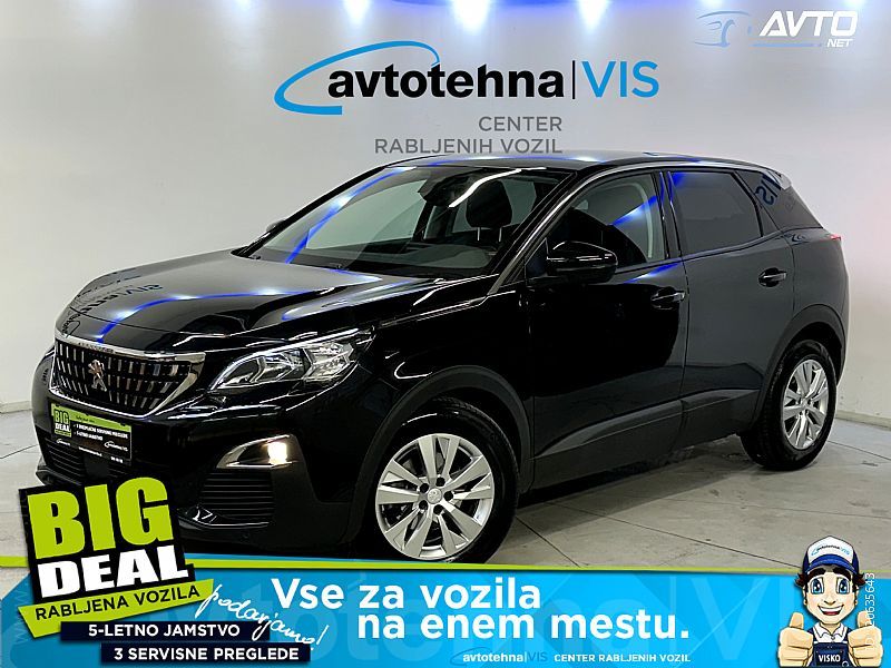 Peugeot 3008 <small><strong>1.2 PureTech Active Aut. + 5 LET JAMSTVA</strong></small>