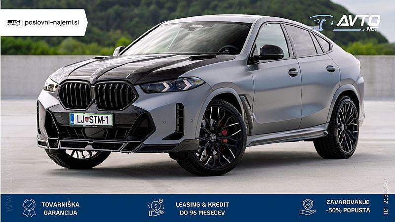 BMW&nbsp;serija X6:&nbsp;<small><strong>xDrive30d LARTE DESIGN CARBON-FROZEN GREY-23C</strong></small>