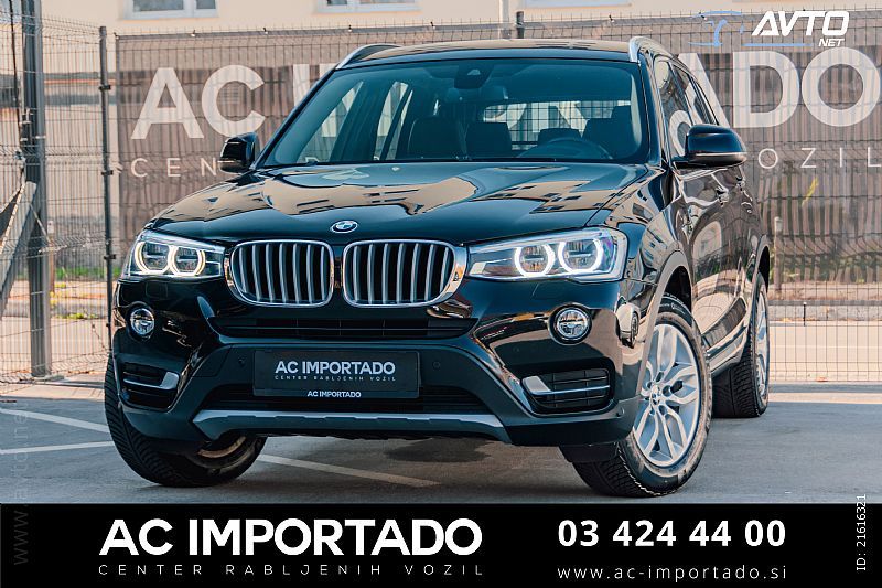 BMW&nbsp;serija X3:&nbsp;<small><strong>xDrive20d xLine-ADAP LED-HUD-KAM-INDIVIDUAL-MEMORY</strong></small>