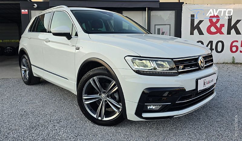 Volkswagen&nbsp;Tiguan&nbsp;<small><strong>2.0 TDI-R-LINE-VIRTUAL-DSG-LED-ALU19-1LASTNIK</strong></small>