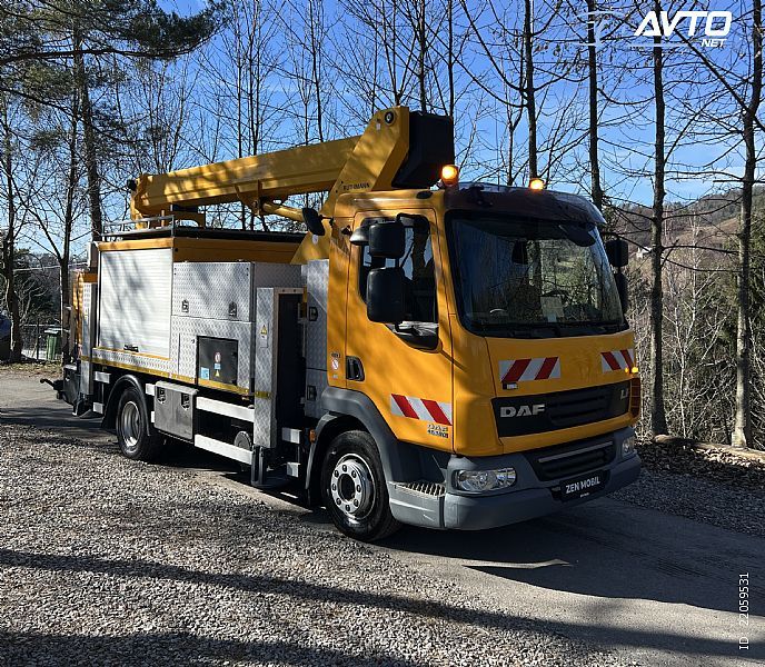 DAF&nbsp;LX 45-180 Crane Truck Ruthmann T180.1S9&nbsp;<small><strong></strong></small>