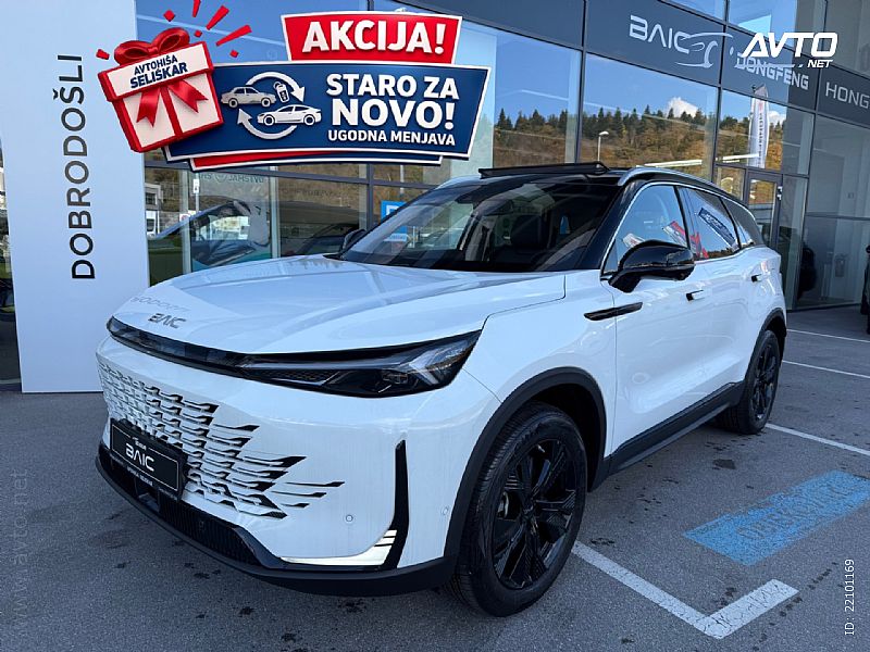 BAIC&nbsp;X7&nbsp;<small><strong>1.5T 7DCT ACC+KAMERA+LED+DAB </strong></small>