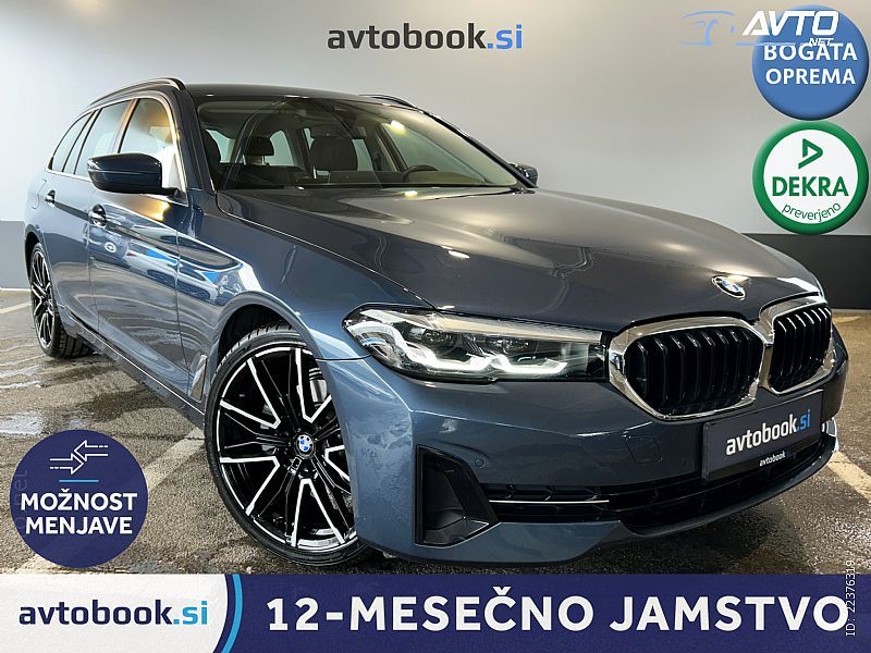 BMW&nbsp;serija 5 Touring:&nbsp;<small><strong>520d Touring Aut Business LED-Virtual-Usnje-Memory</strong></small>