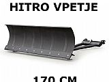 KOMUNALNA MEHANIZACIJA SNE�NI PLUG SHARK 170 CM-UNIVERZALNI-HITRO VPETJE 