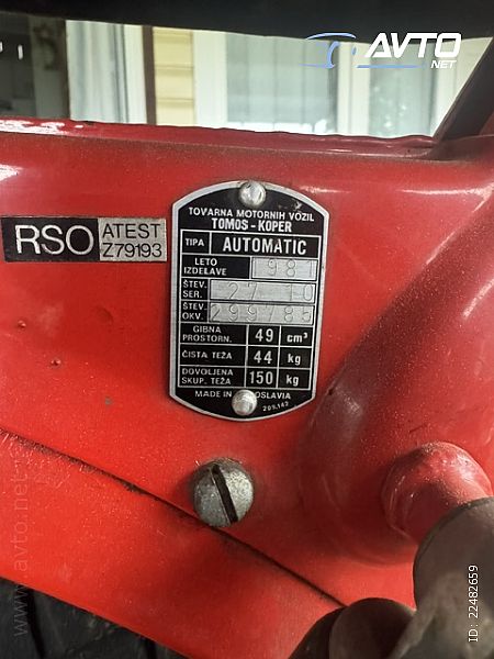 Tomos&nbsp;avtomatik