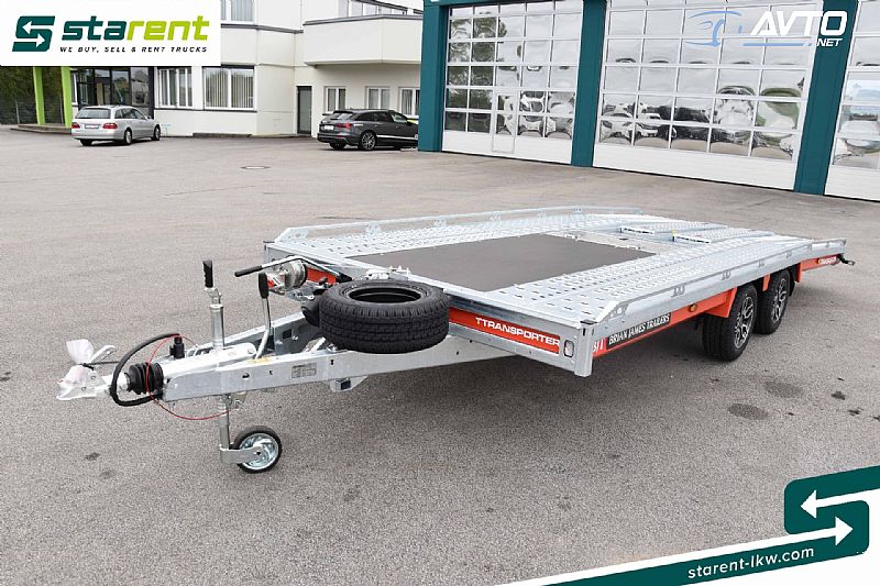 Brian James&nbsp;T-Transporter. Rampen. Seilwinde. Kippbar. Alu&nbsp;<small><strong></strong></small>