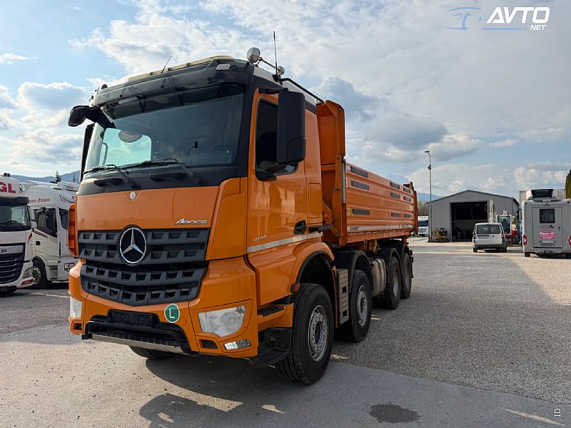 Mercedes-Benz&nbsp;AROCS 4145 KLIMA RETARDER 8X4 MEILLER BORDMATIC&nbsp;<small><strong></strong></small>