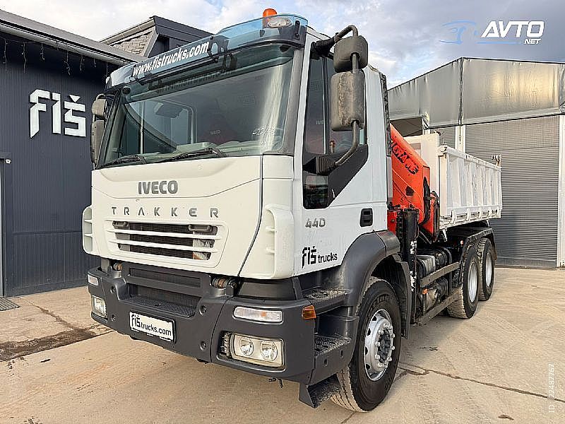Iveco&nbsp;TRAKKER AD260T44 6x4 Meiller kiper + hiab PK23500&nbsp;<small><strong></strong></small>