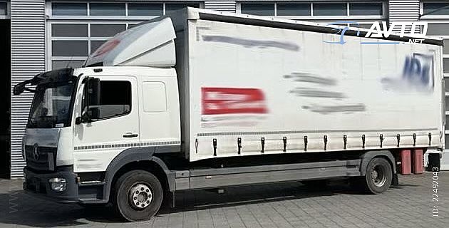 Mercedes-Benz&nbsp;ATEGO 1530 SPALNA KABINA 18 PALET RAMPA EURO6&nbsp;<small><strong></strong></small>