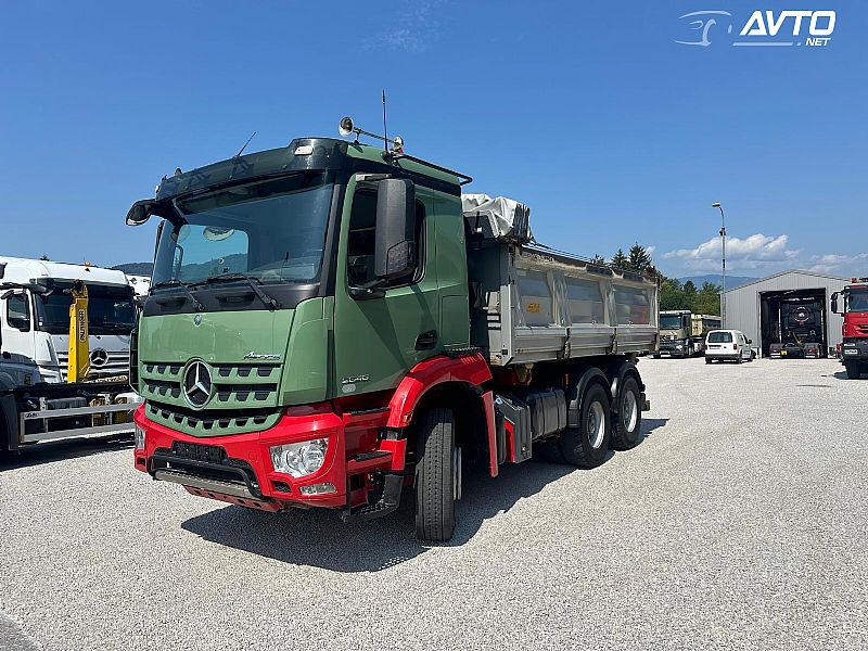 Mercedes-Benz&nbsp;AROCS 2646K EURO6C 6X4 MEILLER BORDMATIC KIPER&nbsp;<small><strong></strong></small>