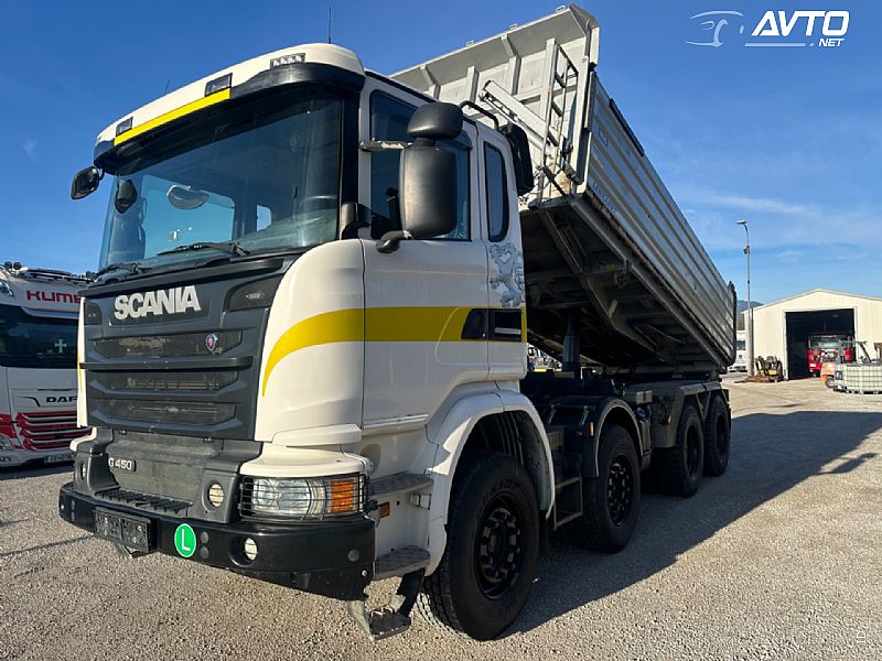 Mercedes-Benz&nbsp;G450 EURO6 RETARDER 8X4 MEILLER BORDMATIC&nbsp;<small><strong></strong></small>