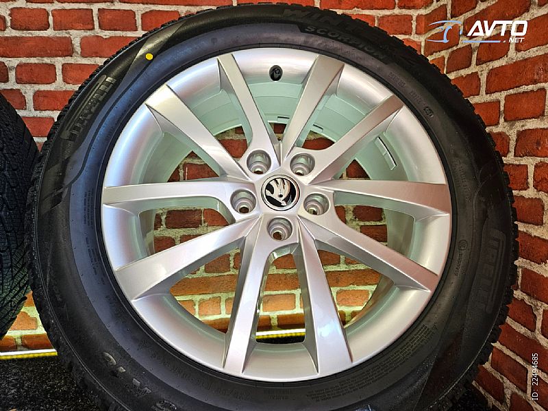 Original&nbsp;18 COL �KODA KODIAK.VW TIGUAN-NOVO+PIRELLI ZIMSKE &nbsp;<small>7&nbsp;x&nbsp;18</small>