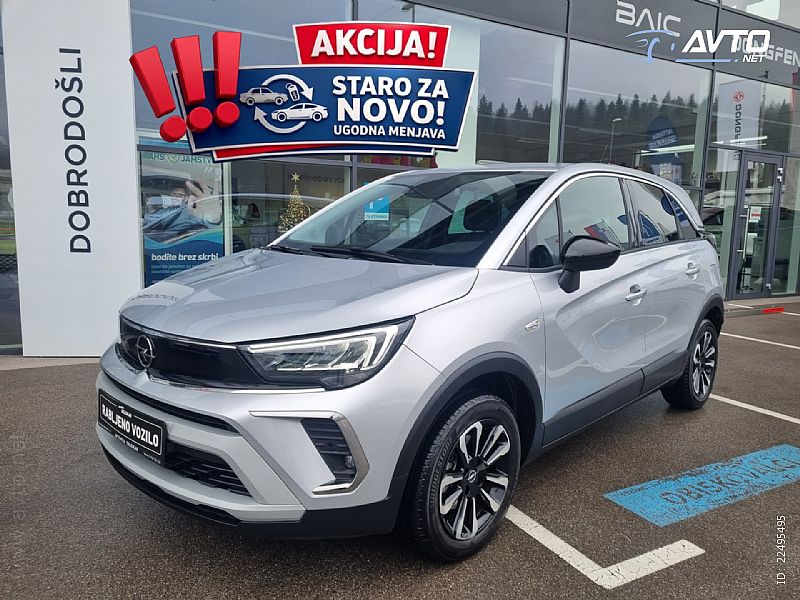 Opel&nbsp;Crossland&nbsp;<small><strong>1.2 TURBO 81KW  ELEGANCE - SAMO 9.402 KM + AKCIJA</strong></small>
