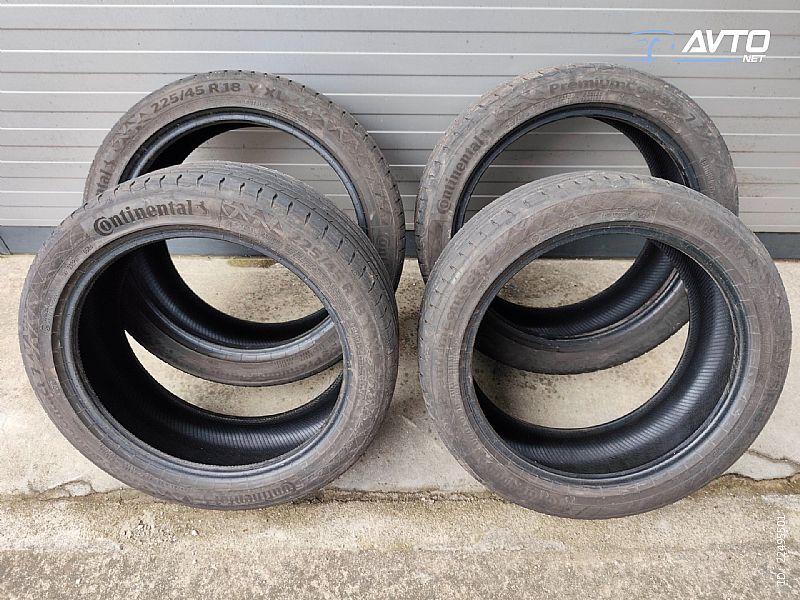 Continental&nbsp;PremiumContact 7 DOT2024 4.5MM&nbsp;<small>225&nbsp;/&nbsp;45 &nbsp;R&nbsp;18</small>