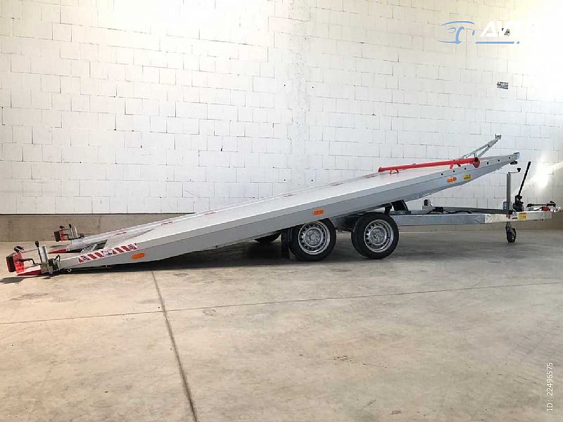 TOVORNA PRIKOLICA&nbsp;ALU HIDRAVLI�NI KIP. 3500 KG. ZALOGA  &nbsp;<small><strong></strong></small>