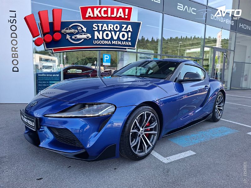 Toyota&nbsp;Supra&nbsp;<small><strong>GR 2.0 TURBO 258HP - SAMO 19.190KM - KOT NOVO</strong></small>