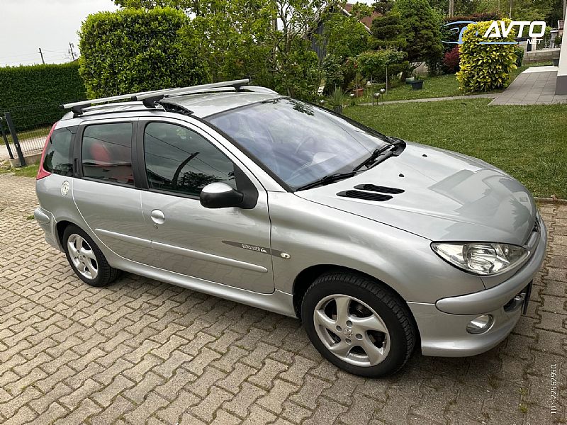 Peugeot&nbsp;206&nbsp;<small><strong>206   BREAK 1.4   I S16  Quick silber</strong></small>