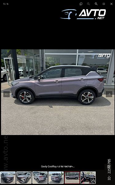 Geely&nbsp;CoolRay&nbsp;<small><strong>Coolray 1.5 TD GF+</strong></small>