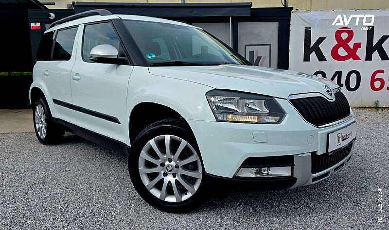 �koda&nbsp;Yeti&nbsp;<small><strong>2.0 TDI-4x4 POGON-KAMERA-KLJUKA-1 LASTNIK</strong></small>