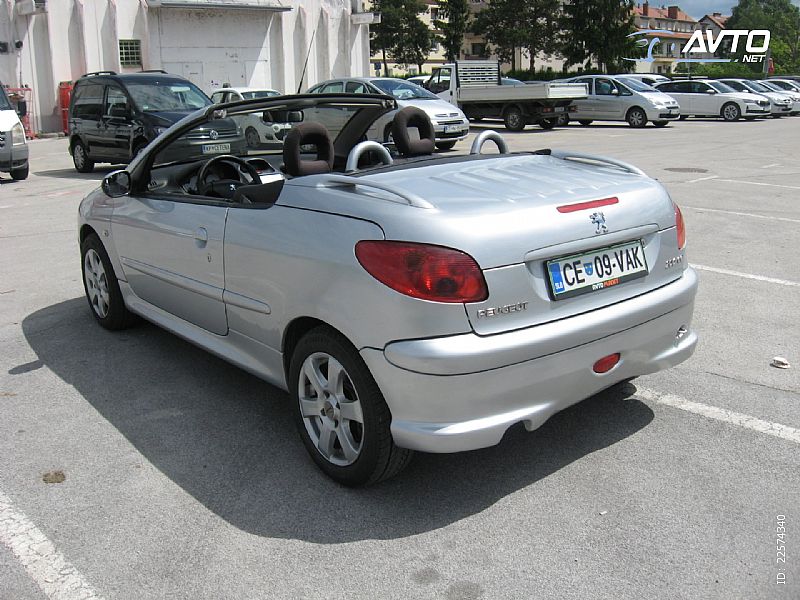 Peugeot&nbsp;206&nbsp;<small><strong>CC 1.6 16V</strong></small>