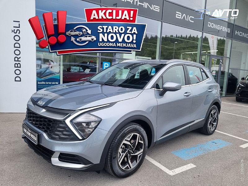 Kia&nbsp;Sportage&nbsp;<small><strong>1.6 T-GDI MHEV AVTOMATIK - SLOVENSKI + 1. LASTNIK</strong></small>