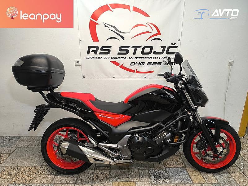 Honda&nbsp;NC 750 SA SLO ABS SAMO 12594 KM KOT NOVA NA OBROKE