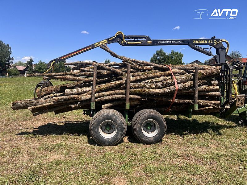 Fors MW Farma&nbsp;Gozdarska prikolica 9T 51D &nbsp;<small><strong></strong></small>