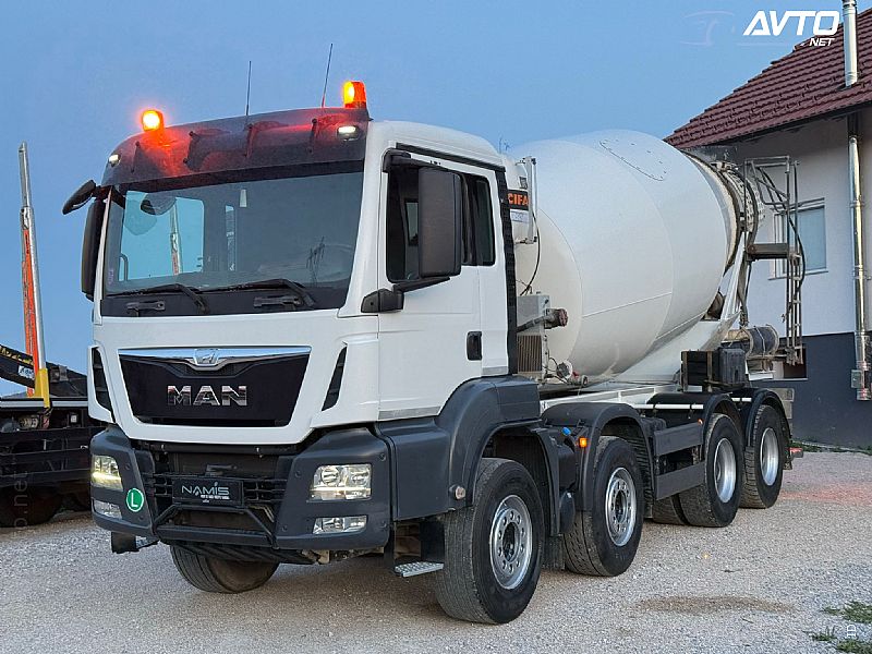 MAN&nbsp;TGS 35.440/8X4/CIFA 9m3/DALJINEC/RETARDER/KLIMA&nbsp;<small><strong></strong></small>