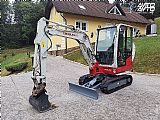 Takeuchi TB 230 HID. HITRA MENJAVA NOVE GOSENICE
