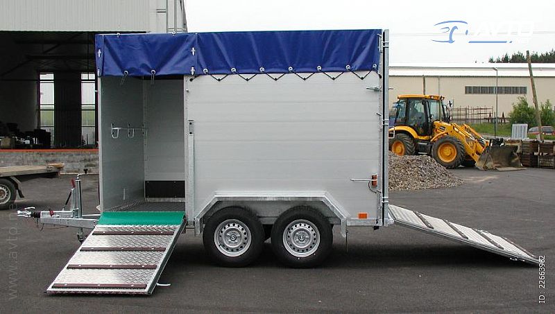 TOVORNA PRIKOLICA&nbsp;ZALOGA ALU 2700 +kombi vrata &nbsp;<small><strong></strong></small>