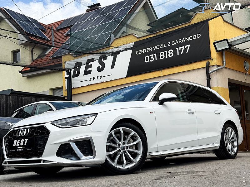 Audi&nbsp;A4 Avant&nbsp;<small><strong>40 TDI S LINE 190KM 1.LASTNIK LED VIRTUAL PDC 18C</strong></small>