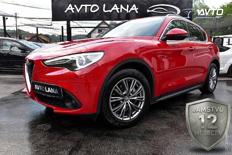 Alfa Romeo&nbsp;Stelvio&nbsp;<small><strong>2.2 Diesel 160 BUSINESS|LED|NAVI|RADAR|PDC</strong></small>