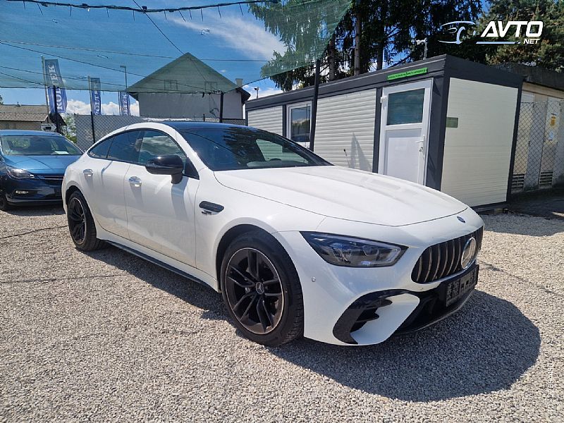 Mercedes-Benz&nbsp;AMG GT 4-vratni Coupe&nbsp;<small><strong>GT43 4MATIC+|SLO|RADAR|BURMASTER|PANO|1.LASTNIK</strong></small>