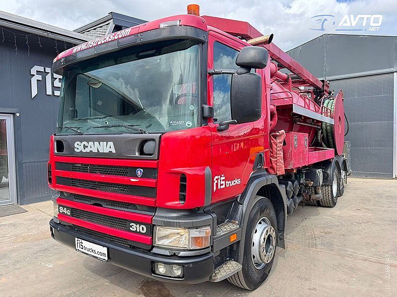 Scania&nbsp;P94 310 6x2 vakum - dvi�na os - 12.000l&nbsp;<small><strong></strong></small>