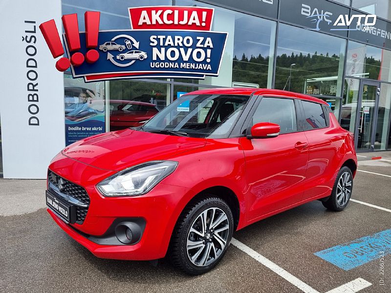 Suzuki&nbsp;Swift&nbsp;<small><strong>1.2 MHEV 4X4 - ODLI�NO OHRANJEN - TOP OPREMA</strong></small>